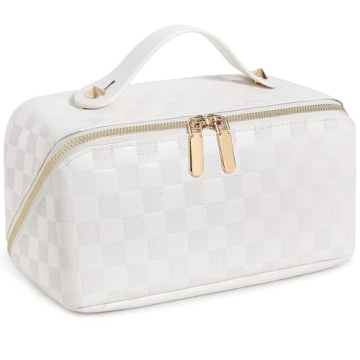 Stylish Large Makeup Organizer Bag - Katadem Travel Toiletry