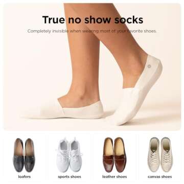 Storm Empire No Show Socks - Unisex, Comfortable & Durable