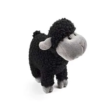BABY FRANKIEZHOU Soft Black Lamb Plush Toy for Kids