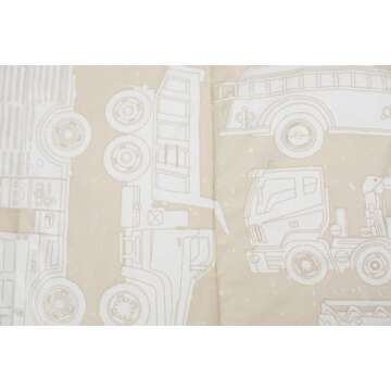 Beddy's Kids Zipper Bedding Set with Truck Design for Boys