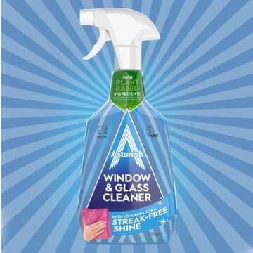 Astonish Streak Free Window & Glass Cleaner Spray 750ml