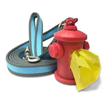 Compact Fire Hydrant Style Dog Waste Bag Dispenser