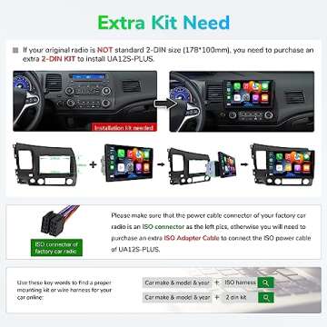 Eonon 10.1'' Android Stereo with CarPlay and 4G LTE
