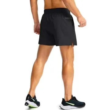 Men's Running Shorts with Zipper Pockets for Active Lives