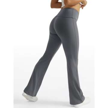 Trendy Women's Wide Leg Yoga Pants for Active Living