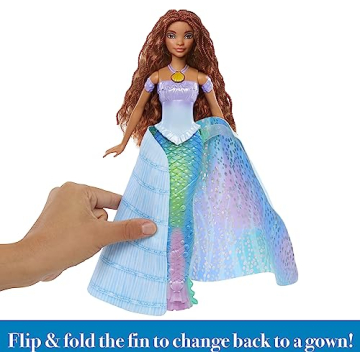 Ariel Transforming Doll - Disney Princess Toy for Kids