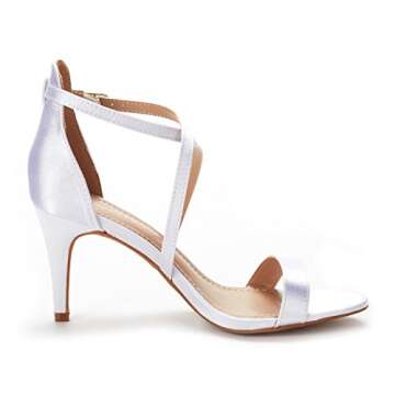 Stylish DREAM PAIRS Womens Dolce Heeled Sandals