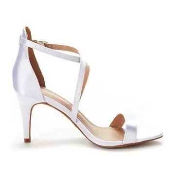 Stylish DREAM PAIRS Womens Dolce Heeled Sandals