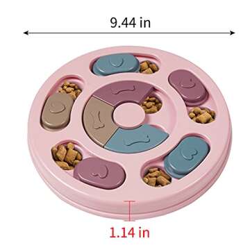 DR CATCH Dog Puzzle Toys,Dogs Food Puzzle Feeder Toys for IQ Training & Mental Enrichment,Dog Treat ...