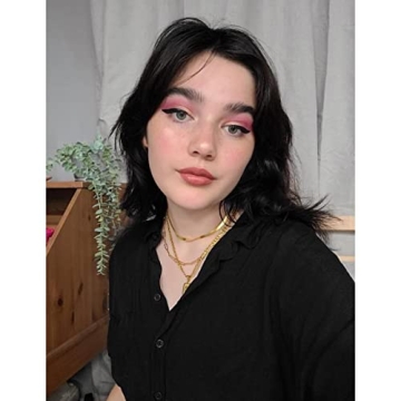 JoycuFF Gold Layered Necklace Set Trendy Jewelry Gifts