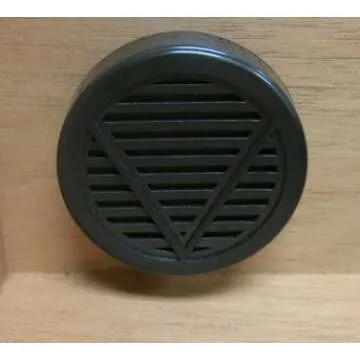 Prestige Import Group Chateau Small Cigar Humidor with Humidifier - Capacity: 20 Cigars - Color: Black