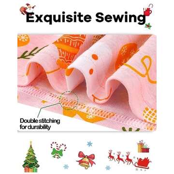 KOBERO Girls Christmas Pajamas Toddler Snowman PJs Kids Xmas Pj Sets 100% Organic Cotton Jammies Children Sleepwear Snowflake Clothes Size 2T Age 2 Year