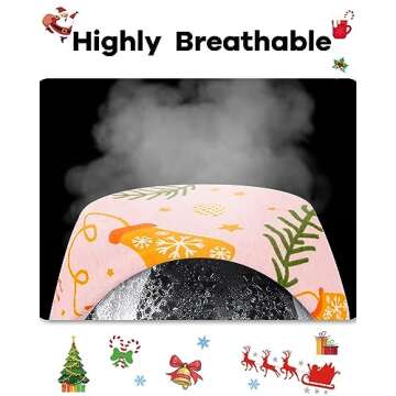 KOBERO Girls Christmas Pajamas Toddler Snowman PJs Kids Xmas Pj Sets 100% Organic Cotton Jammies Children Sleepwear Snowflake Clothes Size 2T Age 2 Year