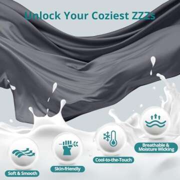 Sasttie Pregnancy Pillows for Sleeping, U Shaped Cooling Full Body Pillow Pregnancy Must Haves, Maternity Pillow for Pregnant Women, Pillow with Removable Cover for Side Sleeper, Dark Grey