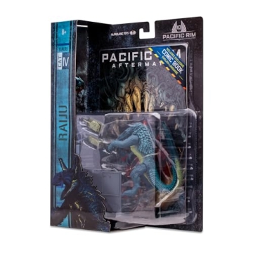 Pacific Rim Raiju Kaiju 4" Figure Playset with Comic