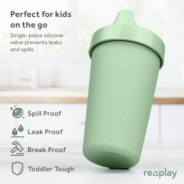 Re-Play 10 Oz. Sippy Cups - Eco-Friendly & Durable