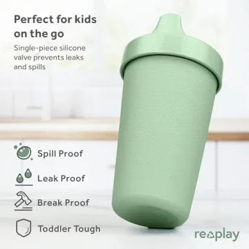 Re-Play 10 Oz. Sippy Cups - Eco-Friendly & Durable