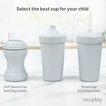 Re-Play 10 Oz. Sippy Cups - Eco-Friendly & Durable