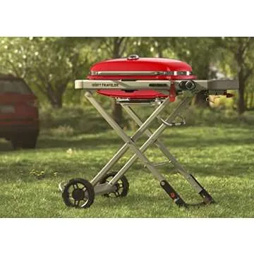 Weber Traveler Portable Gas Grill - Compact and Versatile Outdoor Cooking Solution