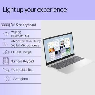 HP 15.6" FHD Laptop with 32GB RAM, 1TB SSD