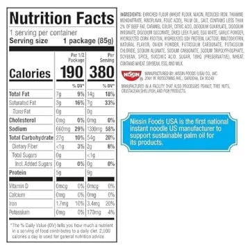 Nissin Beef Top Ramen - 24 Pack of 3 Ounce Cups