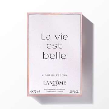 Lancôme La Vie Est Belle Eau de Parfum - Long Lasting Fragrance with Notes of Iris, Earthy Patchouli, Warm Vanilla & Spun Sugar - Floral & Sweet Women's Perfume, 2.5 Fl Oz