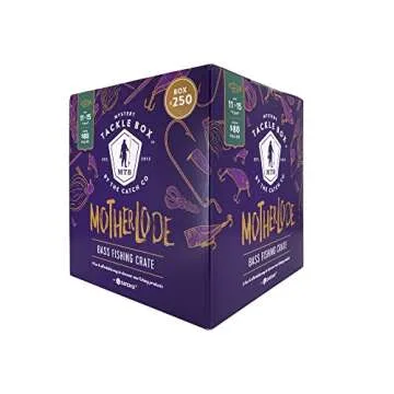 Catch Co Mystery Tackle Box Motherlode Bass Fishing Crate | Largemouth & Smallmouth Bass Freshwater Fishing Kit