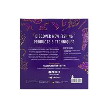 Catch Co Mystery Tackle Box Motherlode Bass Fishing Crate | Largemouth & Smallmouth Bass Freshwater Fishing Kit