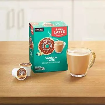 Original Donut Shop Vanilla Latte K-Cups, 20 Count