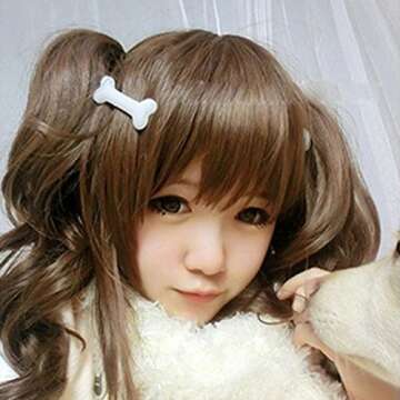 Armear 6 Pcs Dog Bone Hair Clips for Women Girls