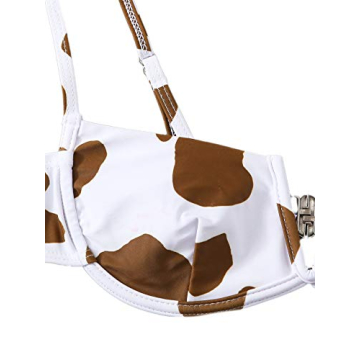 Trendy Floral Bikini Set for Women - Underwire Support