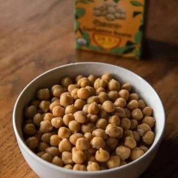 Jack's Organic Chickpeas Garbanzo Beans 13.4 oz. | Packed with Protein and Fiber, Heart Healthy, Low Sodium & Non GMO | (8-PACK)