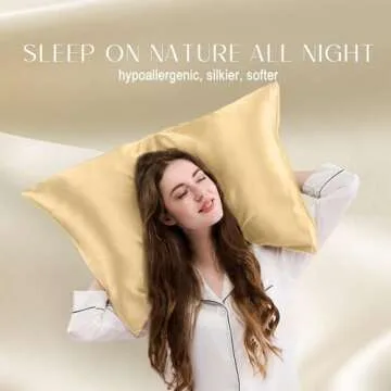Luxury ZIMASILK 100% Mulberry Silk Pillowcase for Health