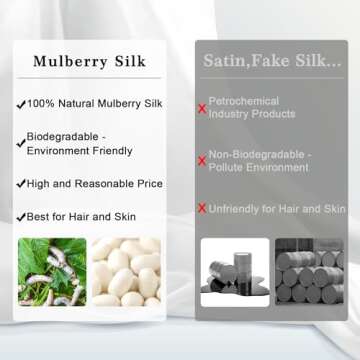 Luxury ZIMASILK 100% Mulberry Silk Pillowcase for Health