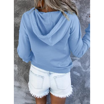 Dokotoo Women’s Cozy Drawstring Hoodie with Pockets