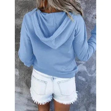 Dokotoo Women’s Cozy Drawstring Hoodie with Pockets