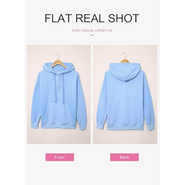 Dokotoo Women’s Cozy Drawstring Hoodie with Pockets