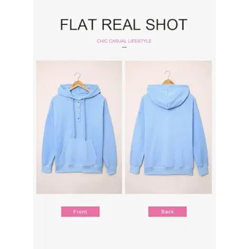 Dokotoo Women’s Cozy Drawstring Hoodie with Pockets