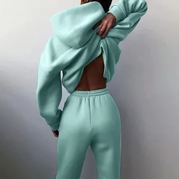Oversized Hoodie and Jogger Sweatsuit Set for All