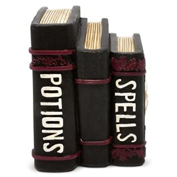 Enchanting Witch and Wizard Spell Book for Halloween Decor