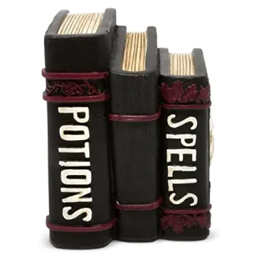 Enchanting Witch and Wizard Spell Book for Halloween Decor