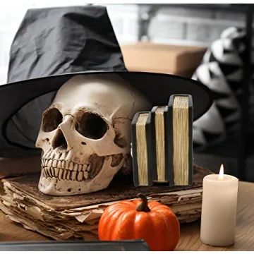 Enchanting Witch and Wizard Spell Book for Halloween Decor