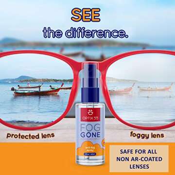 Anti-Fog Spray for Glasses & Swim Goggles - 60ml