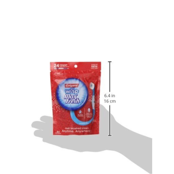 Colgate Wisp Max Fresh Disposable Mini Toothbrushes 24 Count
