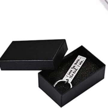 I Love You Keychain for Couples - Unique Gift Ideas