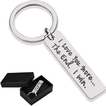 I Love You Keychain for Couples - Unique Gift Ideas