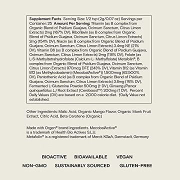 Moon Juice Ting Mango B Complex Ginseng Energy Supplement