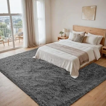 8x10 Ultra Soft Fluffy Area Rug for Living Room Comfort