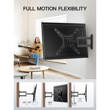 Pipishell TV Wall Mount for 26-60 Inch TVs