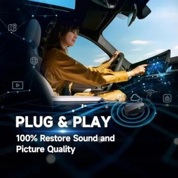 Jemluse Wireless CarPlay Adapter Fast iPhone Connection